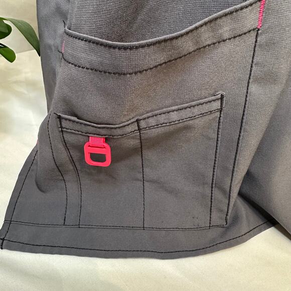 Carhartt Scrub Top Force Modern Fit Gray/Grey Nursing Vet Size XL - Picture 3 of 9